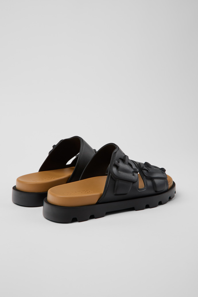 Camper Brutus Sandal - Sandalias negras de EVA para mujer.