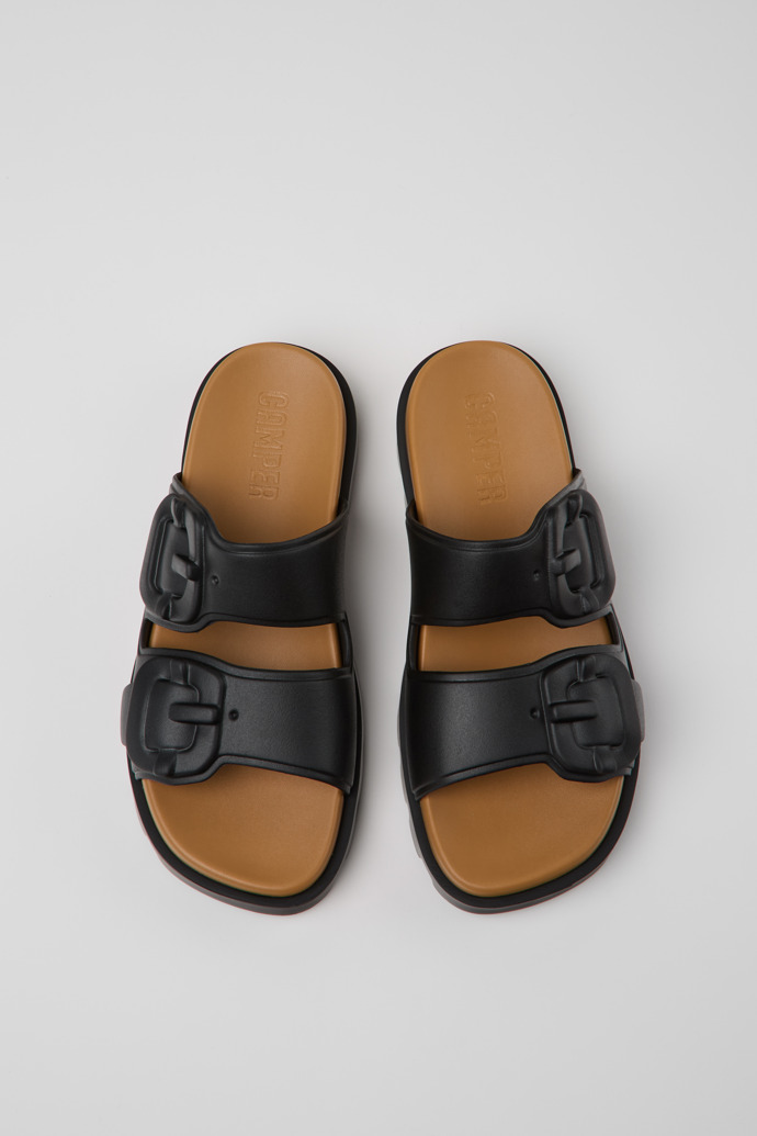 Camper Brutus Sandal - Sandalias negras de EVA para mujer.