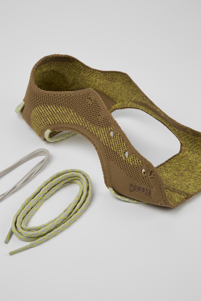 Parte superior Camper ROKU - Parte superior marrón (2 piezas) para el zapato derecho e izquierdo.