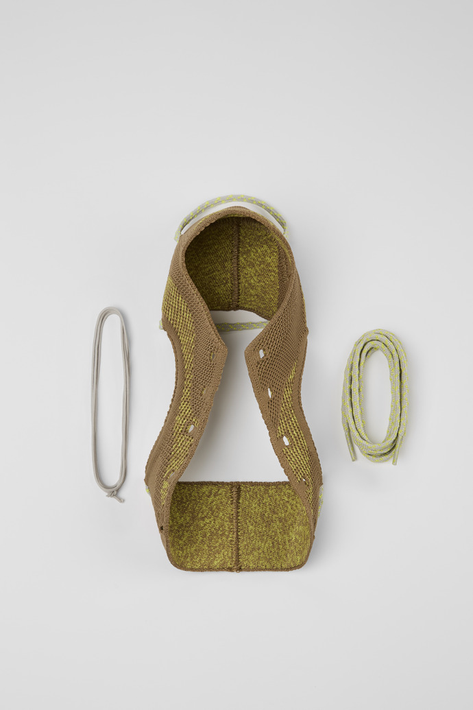 Parte superior Camper ROKU - Parte superior marrón (2 piezas) para el zapato derecho e izquierdo.