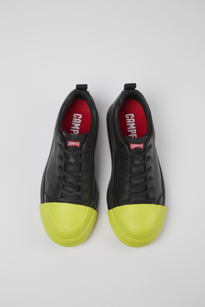 Camper Junction Runner - Zapatillas de piel negras