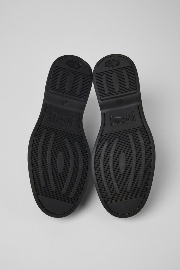 Camper Norman - Zapato de piel negro para hombre.