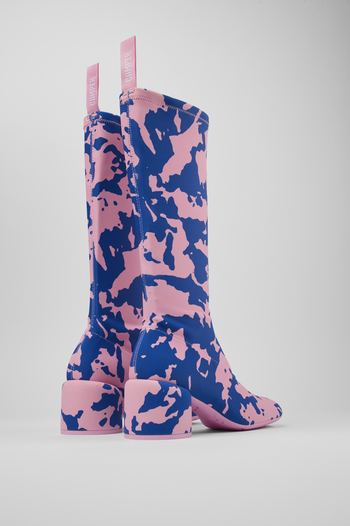 Camper Niki - Botas multicolor de tela para mujer