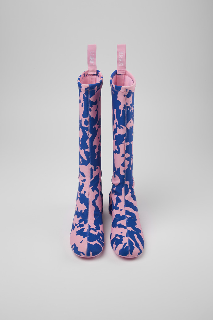 Camper Niki - Botas multicolor de tela para mujer