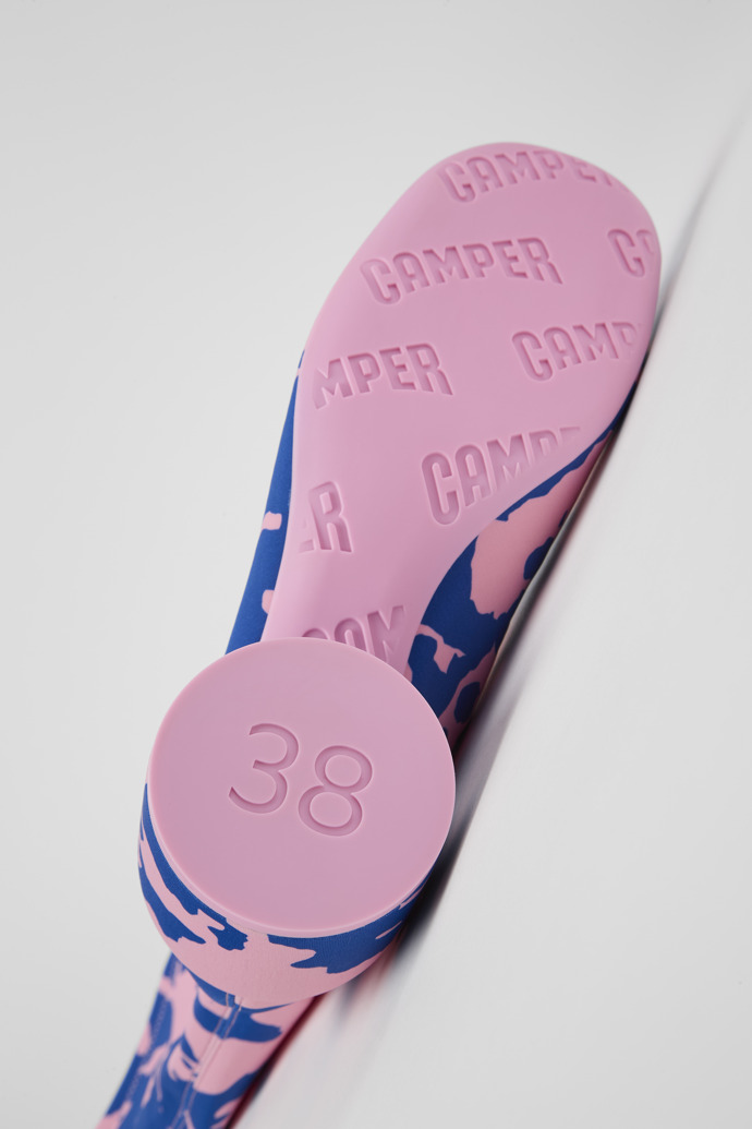 Camper Niki - Botas multicolor de tela para mujer